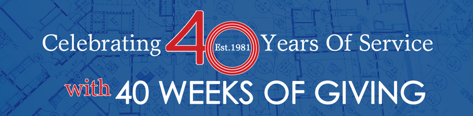 40 ANNIVERSARY on page