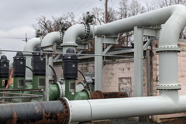 Case Study WasteWater Re-piping