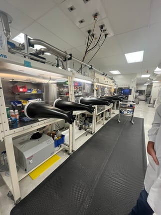 Completed lab space