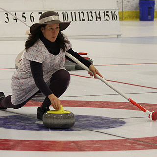 Hallam-ICS curling team