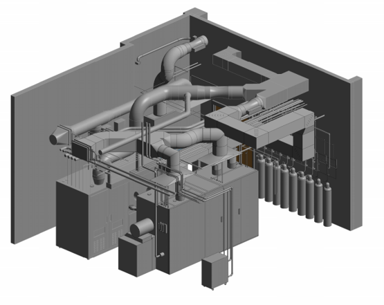 Figure 2 Revit drawing