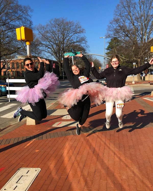 Hallam-ICS Ladies Krispy Kreme Challenge