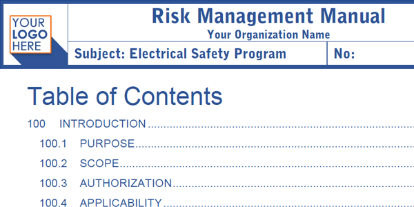 Electrical Safety Compliance Chart Nfpa 70e