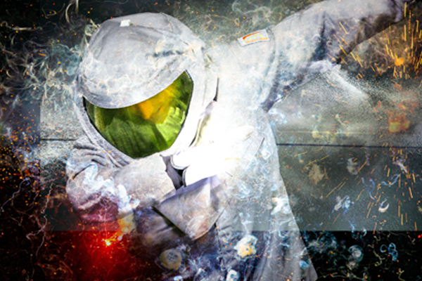 White Paper Dust Hazard