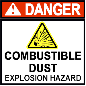 combustible dust explosion hazard