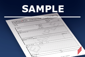 sample bench test form