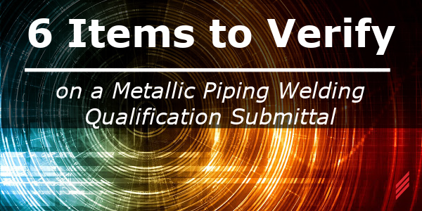 Metallic Piping Welding