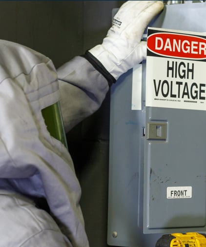Landing Arc flash gear