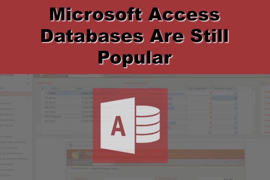 microsoft access databases are still popular microsoft acess